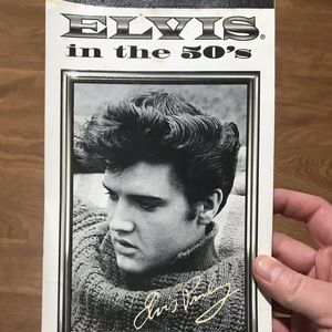 Elvis Presley In The 50s Vintage Stationery 1998 Enterprises RARE 21 Sheets